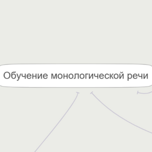 Обучение монологической речи